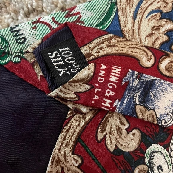 Tabasco Mens Necktie Tie Silk Hot Sauce Louisiana - Picture 3 of 3